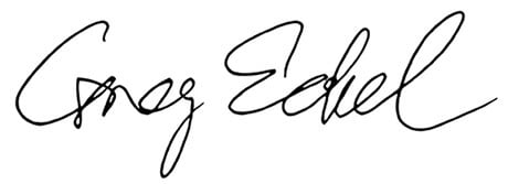 Doctor Greg Eckel Signature