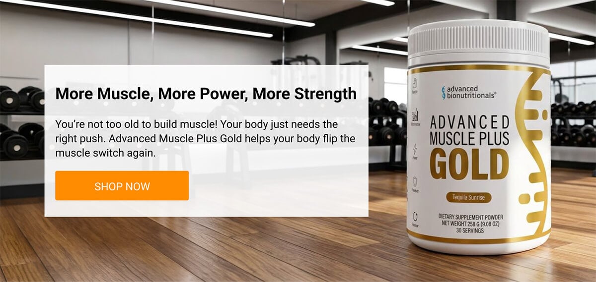 Advanced Muscle Plus Gold hero image