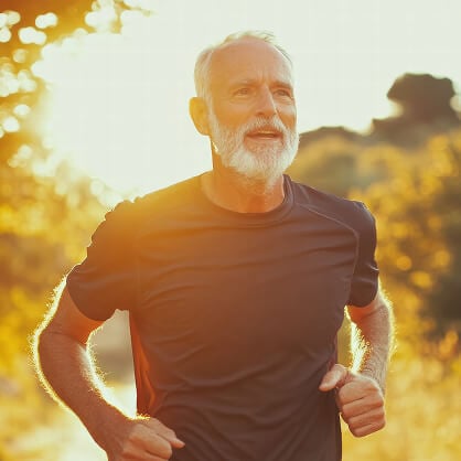 Man running