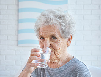 Woman Drinking Water