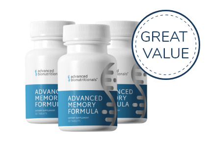 Advanced Memory Formula Three Bottle