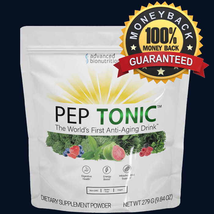 Pep Tonic Bottle and Guarantee