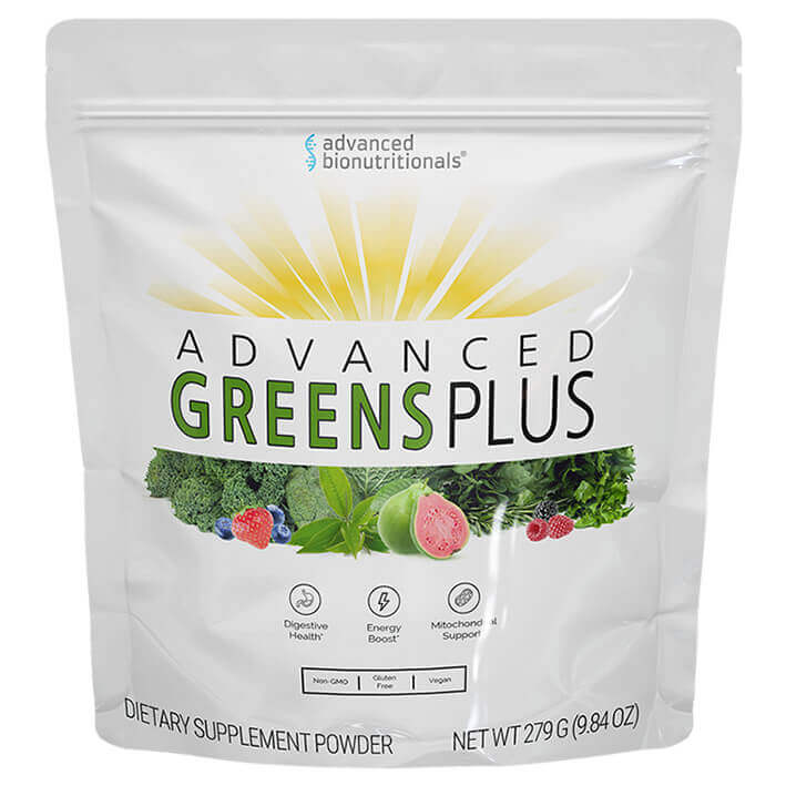 Advanced Greens Plus front of bag