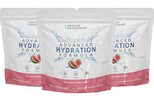 Advanced Hydration Formula three bags