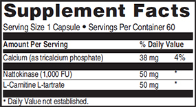 Advanced Natto Formula Ingredients
