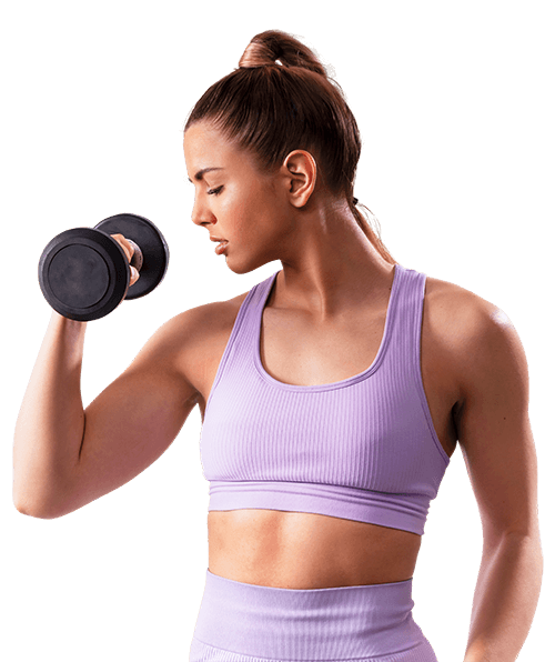 Woman working out