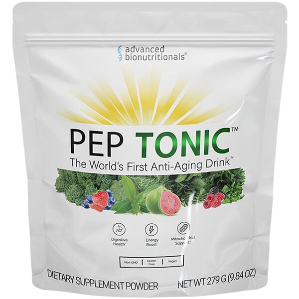Pep Tonic front of bag